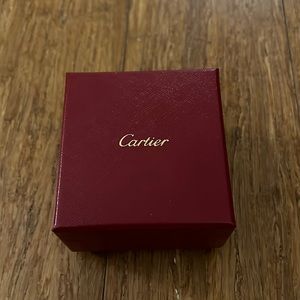 Cartier ring box with a case